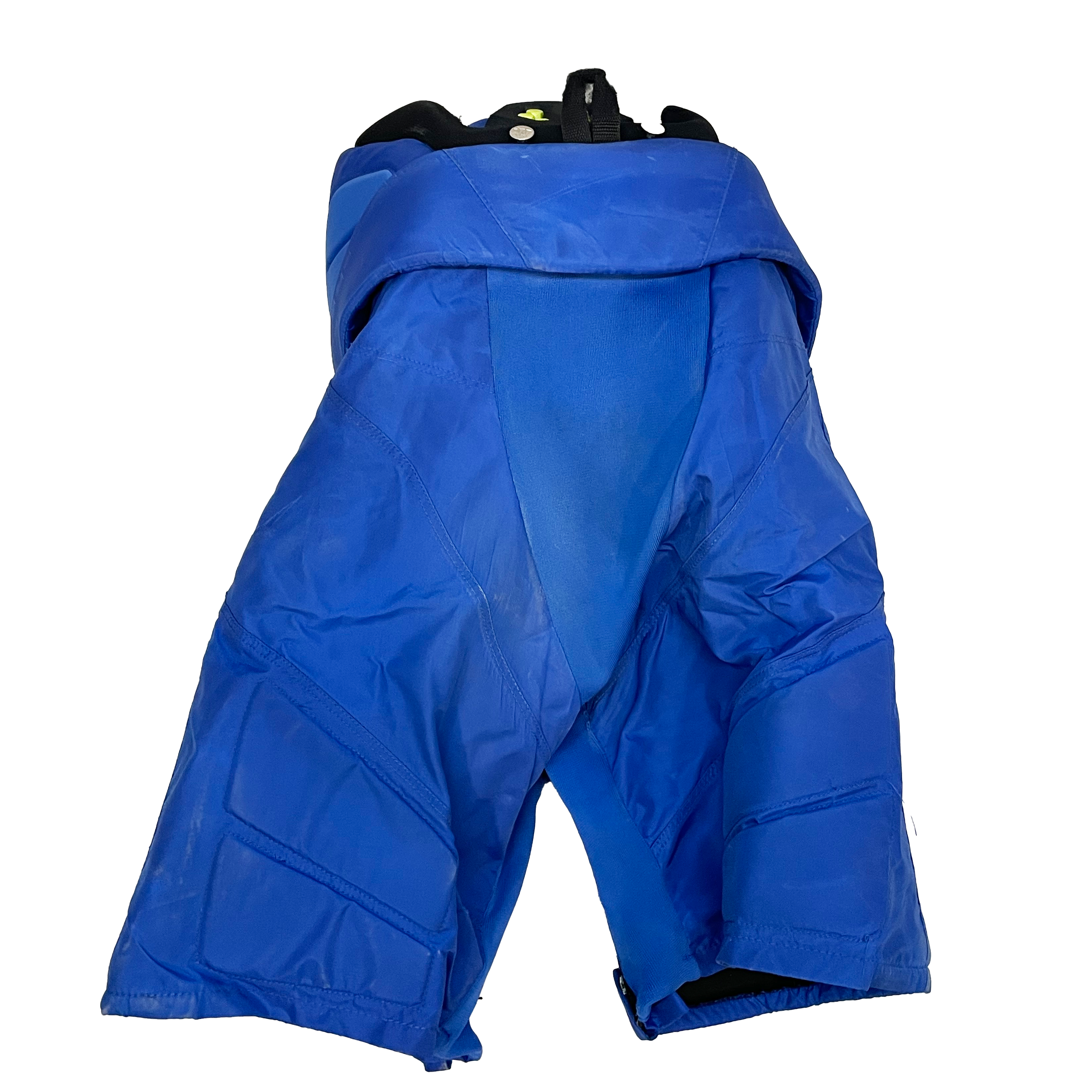 Warrior Alpha - Pantalon de hockey ECHL Pro Stock d'occasion (bleu roi)